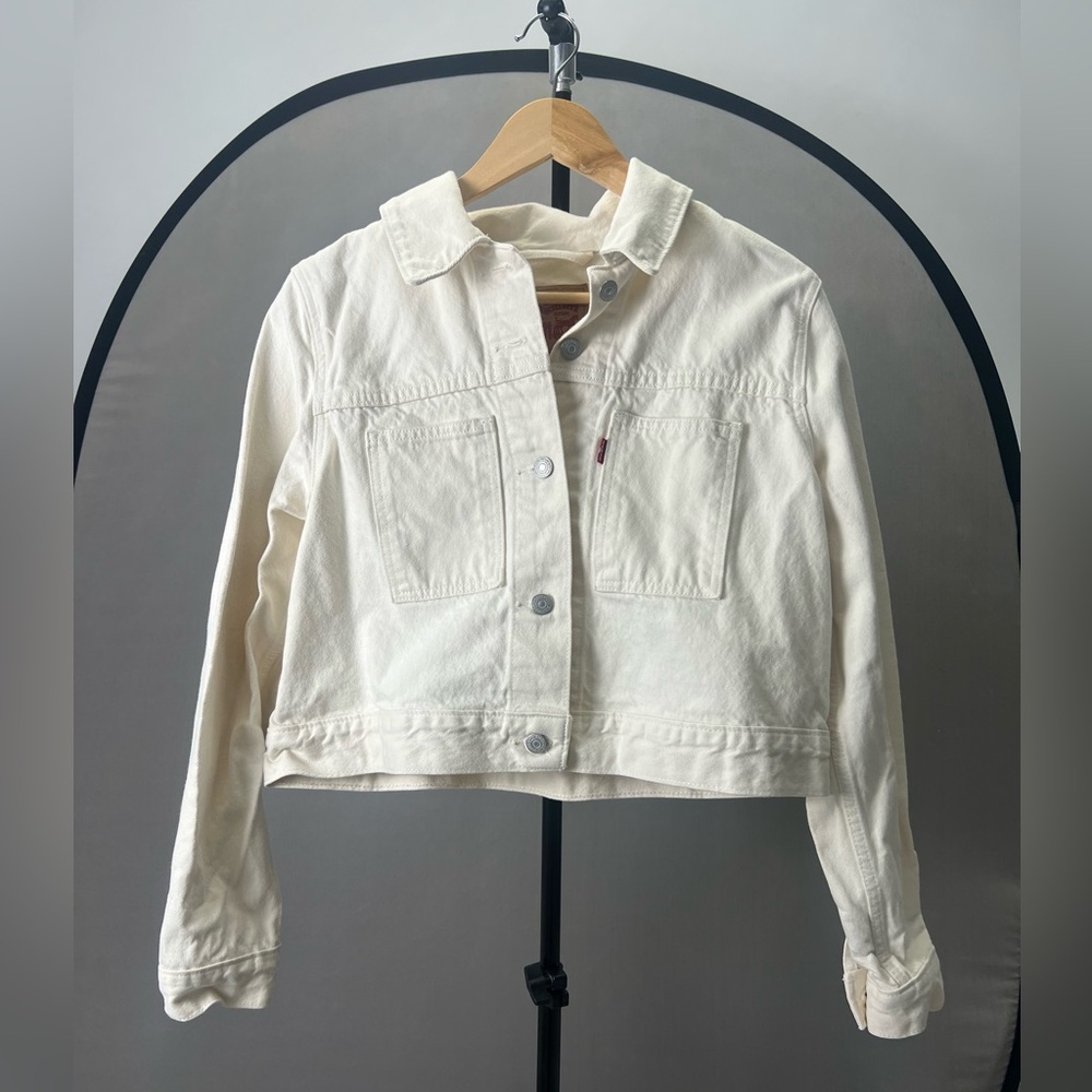 Levi's Off-White Denim Jacket